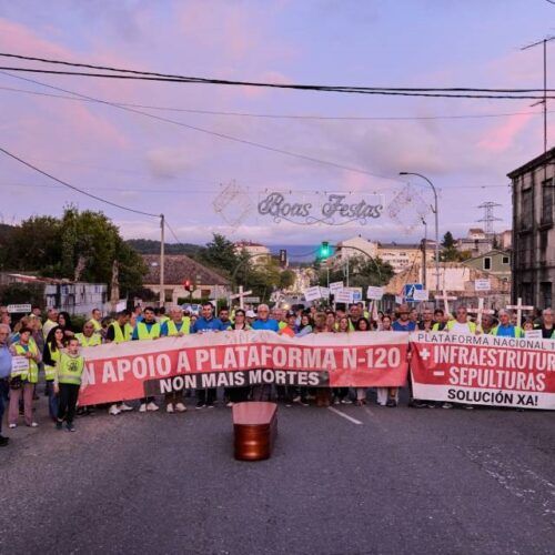Plataforma da N-120 esixe reunión “urxente” co goberno estatal