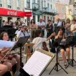 “Conservatorio na rúa” encheu de música a rúa Cardeal de Monforte