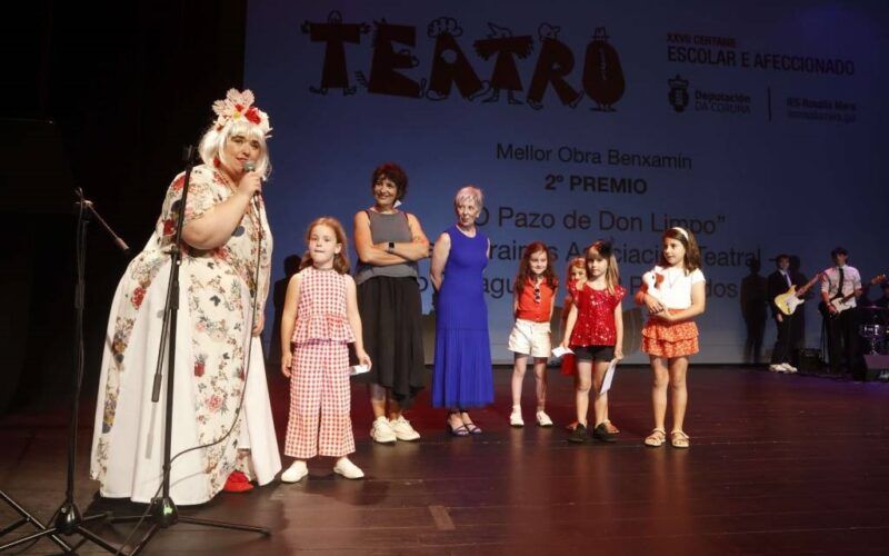 A Coruña premiou ao Teatro Escolar e Afeccionado