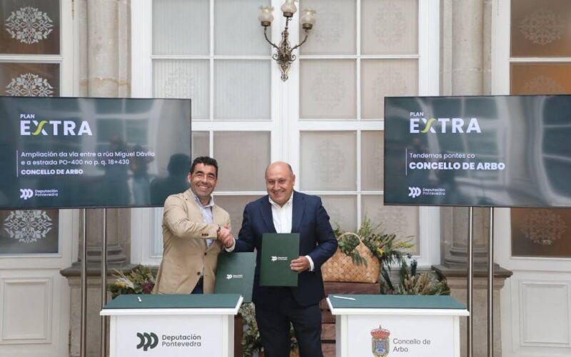 Arbo avanza na conexión do seu núcleo urbano