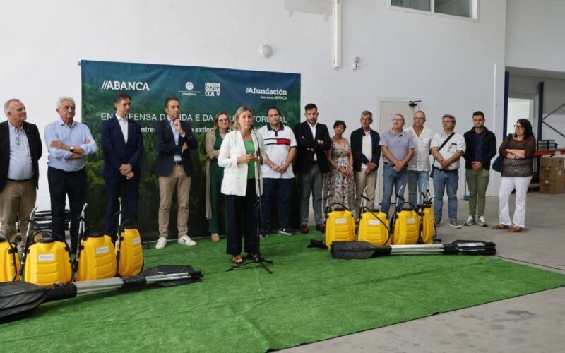 Equipos contra incendios de primeira intervención para o sur de Lugo