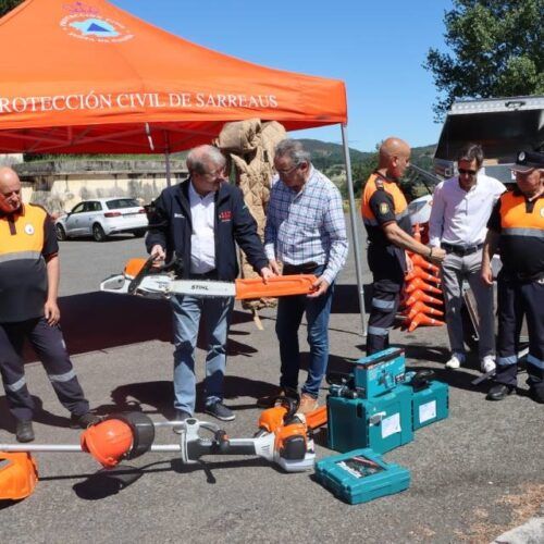 A Xunta de Galicia financia agrupacións de voluntarios de Protección Civil en Ourense