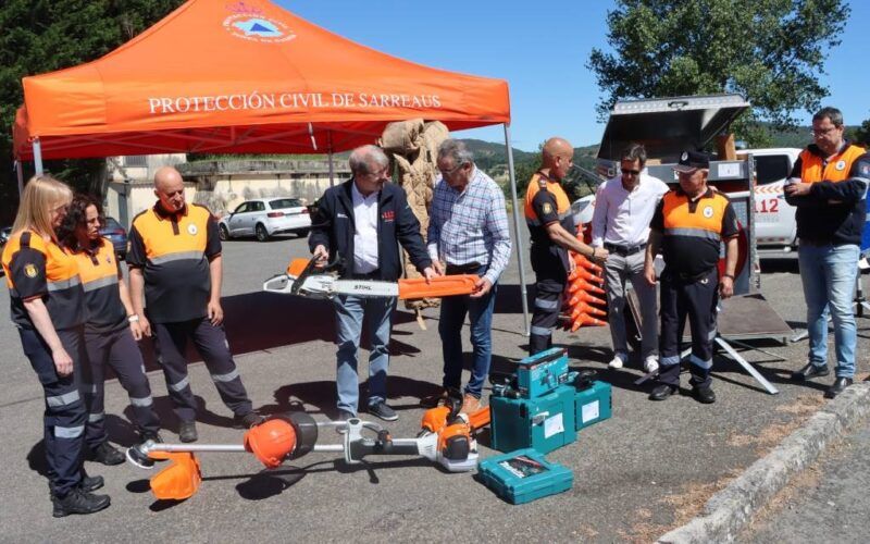 A Xunta de Galicia financia agrupacións de voluntarios de Protección Civil en Ourense