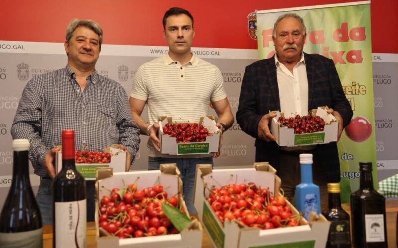 Ribas de Sil celebra esta fin de semana a Festa da Cereixa, Viño e Aceite