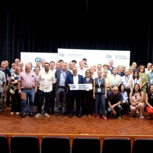Marcos Martínez, novo presidente do PP de Viana do Bolo