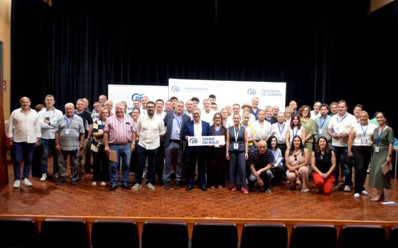 Marcos Martínez, novo presidente do PP de Viana do Bolo
