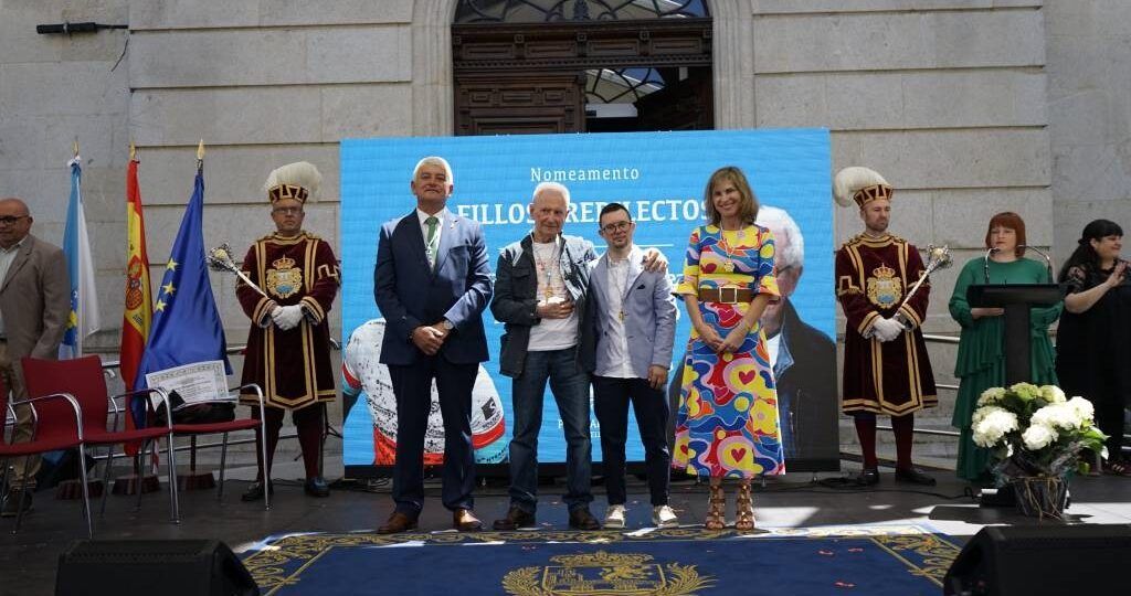 O Corpus inaugura con dous novos fillos predilectos