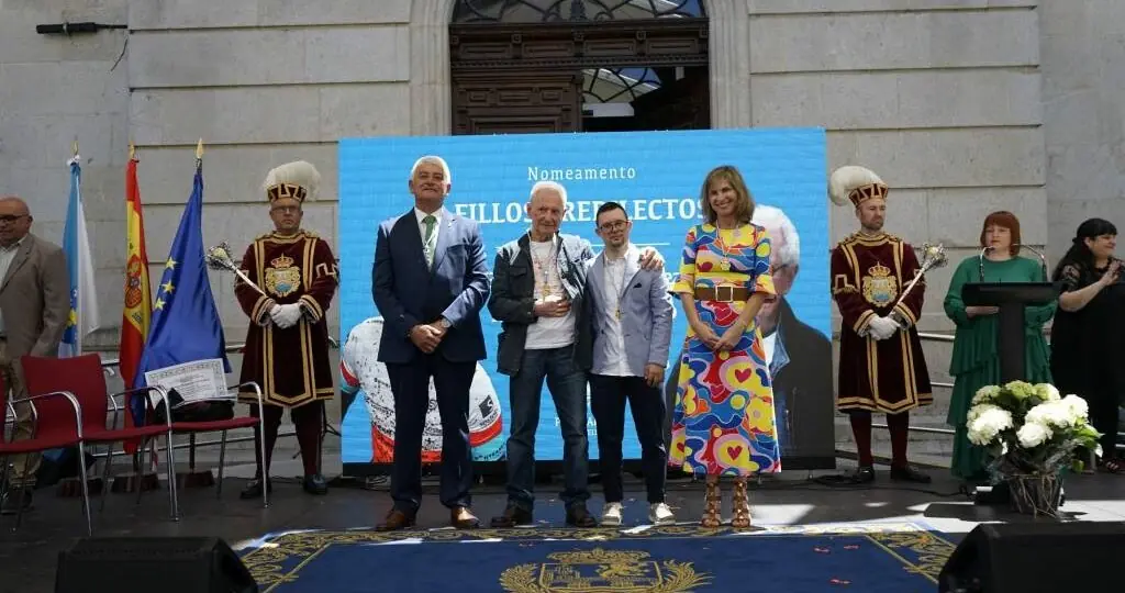 O Corpus inaugura con dous novos fillos predilectos