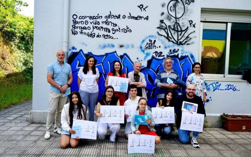 O IES do Barral entrega os premios “I Certame de poesía Seraogna”