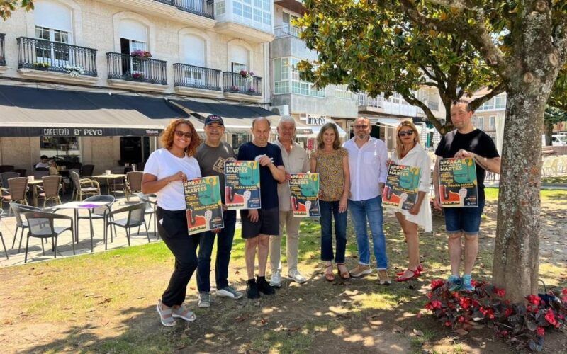 A música deleitará este verán a Praza Maior de Ponteareas