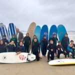 Mos e O Porriño combinan surf con educación ecolóxica