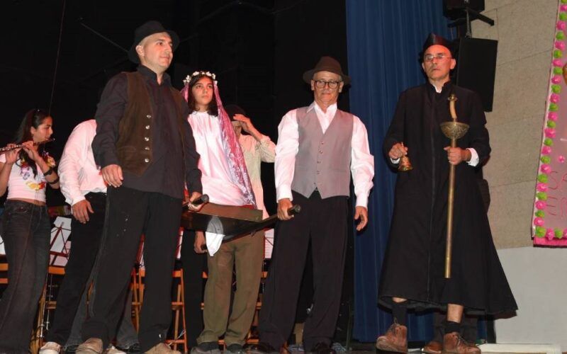 Histórico estreo de “Salceda en festa”