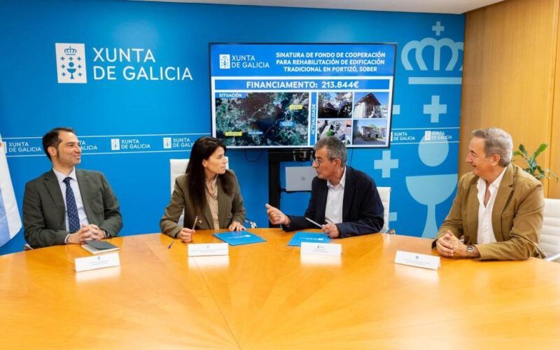 Unha edificación tradicional en Portizó vai ser rehabilitada