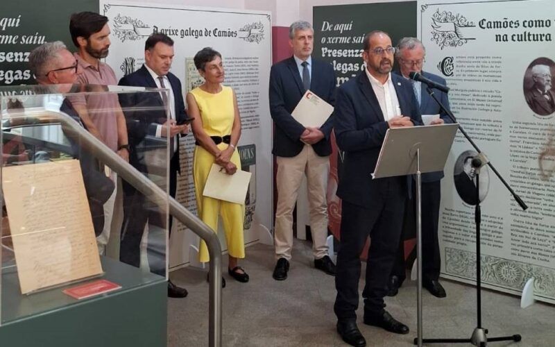 As presenzas galegas de Camões