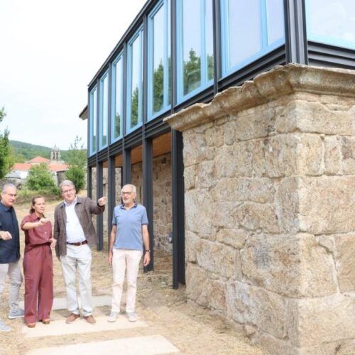 Humanización da contorna da Reitoral de Santa Comba de Bande