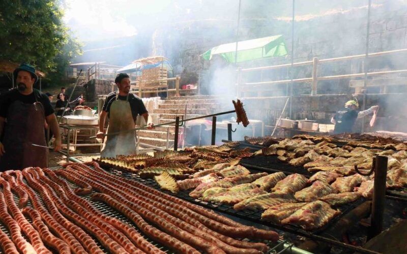 O churrasco manda no Covelo