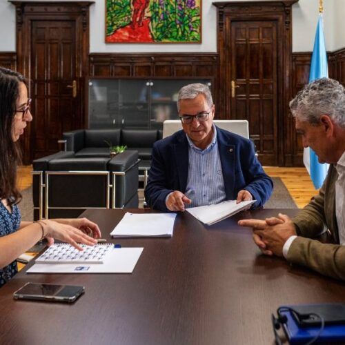 A Deputación e AquaOurense impulsan a fase final do PERTE da auga
