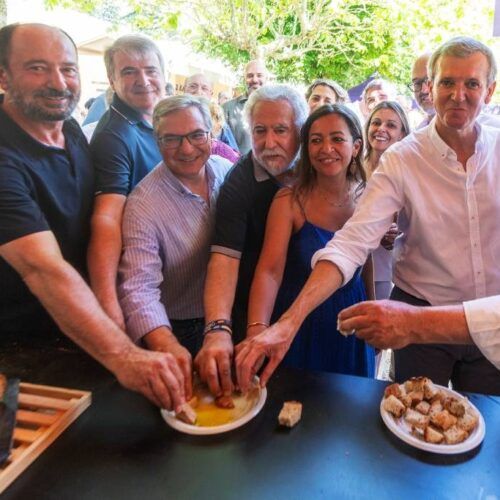 Luis Menor reivindica na Festa do Pan de Cea como “un símbolo da identidade do rural”