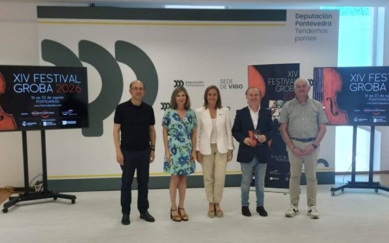 O XIV Festival Groba reunirá en Ponteareas a grandes intérpretes nacionais e internacionais