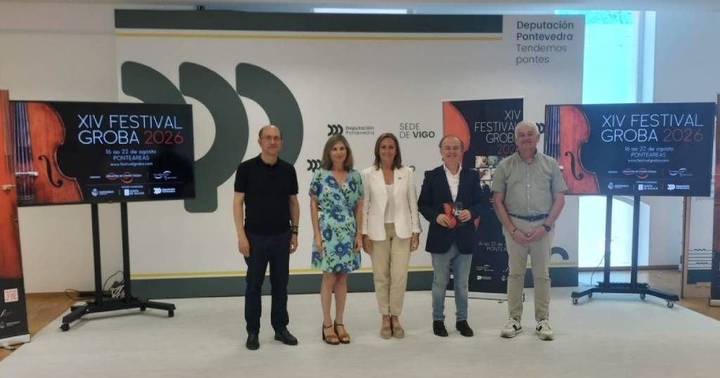O XIV Festival Groba reunirá en Ponteareas a grandes intérpretes nacionais e internacionais