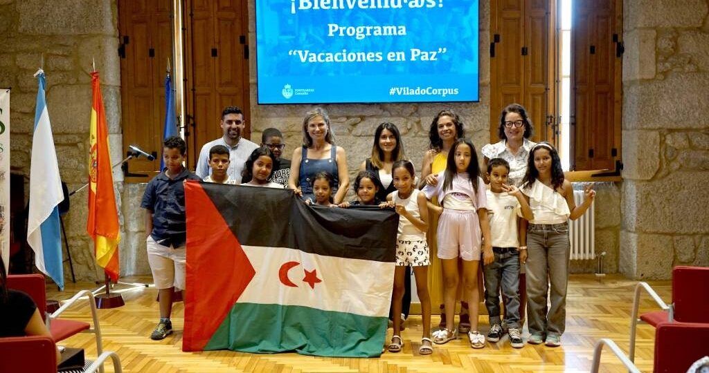“Vacacións en Paz” para quince nenas e nenos saharauís en Ponteareas