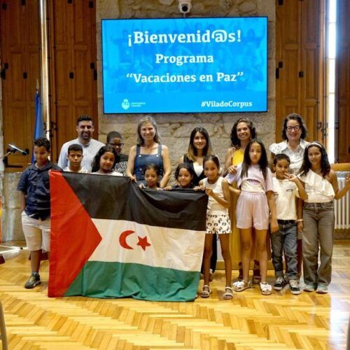 “Vacacións en Paz” para quince nenas e nenos saharauís en Ponteareas