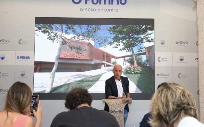 O Auditorio do Porriño sumará un novo anfiteatro e cafetería ao aire libre