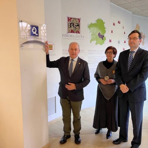 A Xunta de Galicia recoñece a aposta do Concello de Monforte polo turismo responsable