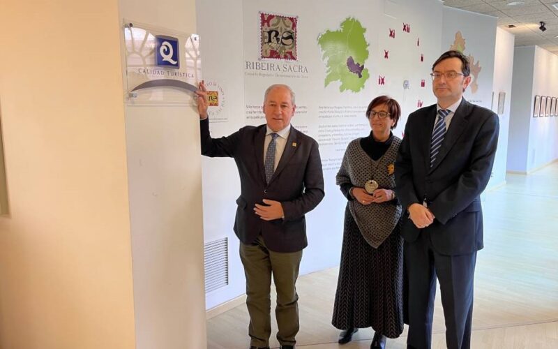 A Xunta de Galicia recoñece a aposta do Concello de Monforte polo turismo responsable