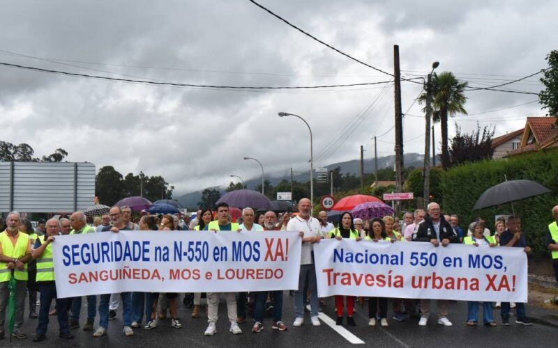 Mos esixe radar na N-550 para seguridade no Camiño Portugués