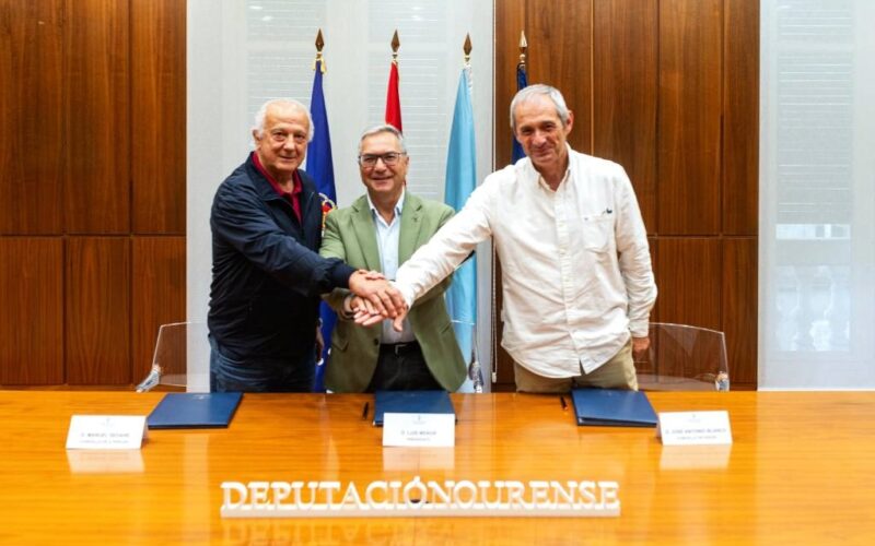 A Deputación de Ourense mobiliza máis de 1,06M€ para instalacións deportivas