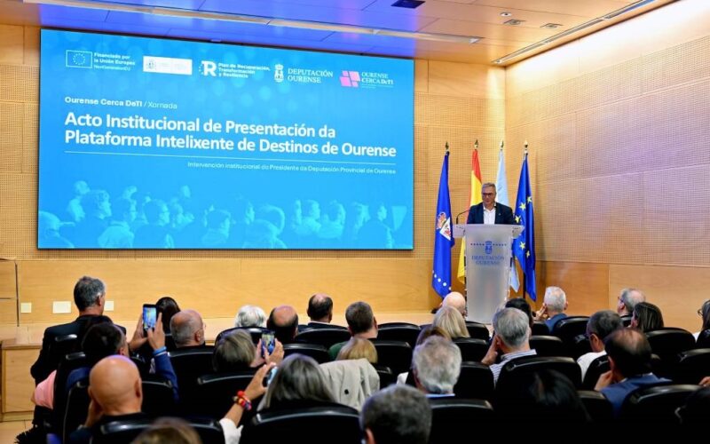 A Xunta de Galicia apoia o proxecto de Destino Intelixente “Ourense Cerca DeTI”