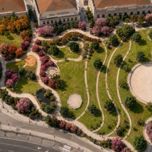 O parque da Feira Vella será o gran pulmón de Ponteareas