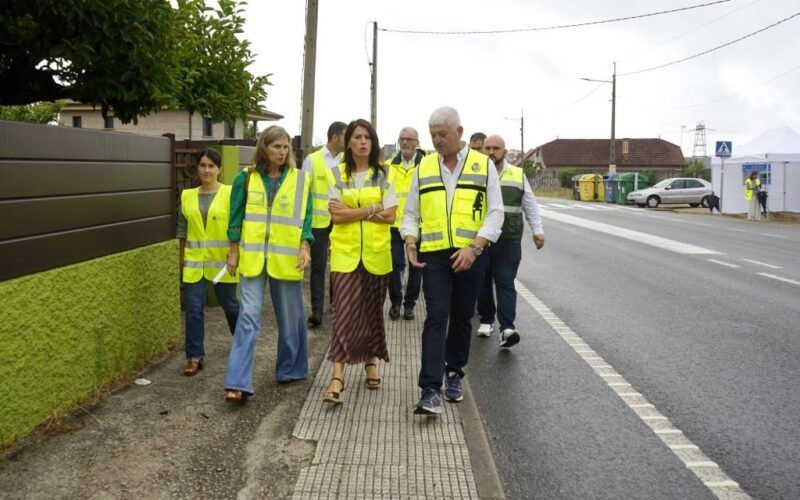Senda peonil e ciclista entre Ponteareas e Mondariz