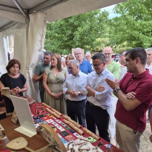 Domingos Vivos na Praza de San Xoán no casco histórico de Ribadavia