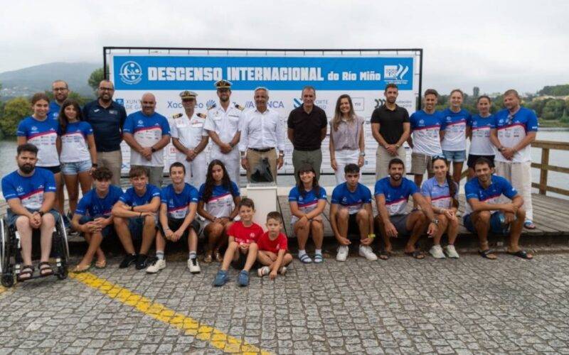 Un campión olímpico e cinco do Mundo no Descenso Internacional do Miño