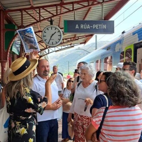 A Xunta de Galicia consolida os trens turísticos como promoción de Valdeorras