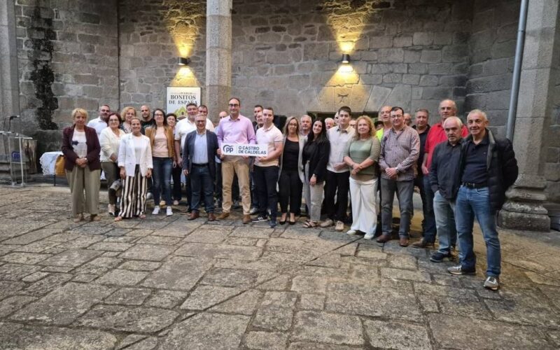 Iván Blanco asume a xestora da agrupación do PP no Castro de Caldelas