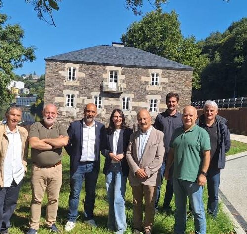 A Hidrográfica entrega á Universidade as chaves do Muíño de Olga