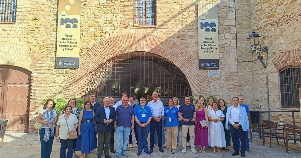 Monforte participou na 70ª Asamblea da Rede de Xuderías de España en Melilla