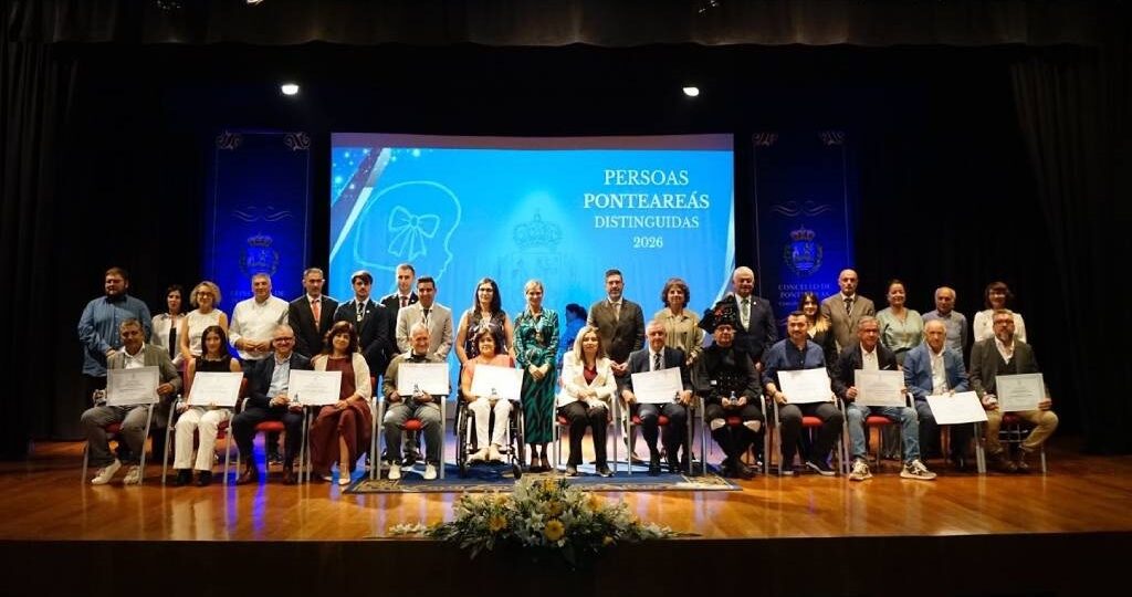 O talento ponteareán foi distinguido nos Premios Menina Sarmiento 2026