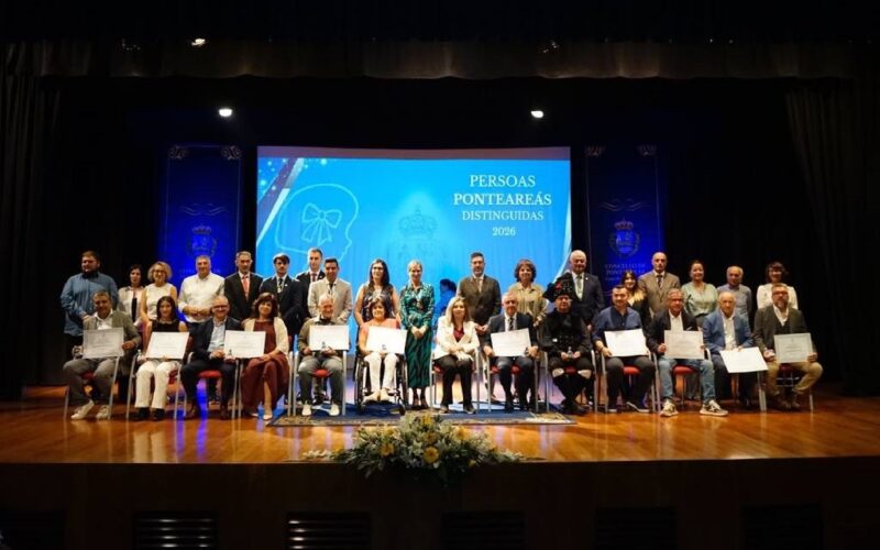 O talento ponteareán foi distinguido nos Premios Menina Sarmiento 2026