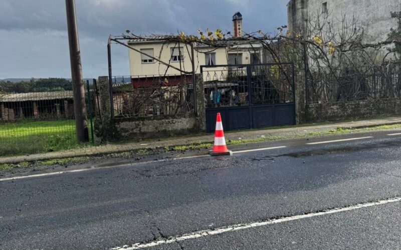 O PSdeG de Ribadavia denuncia o abandono da estrada OU-504