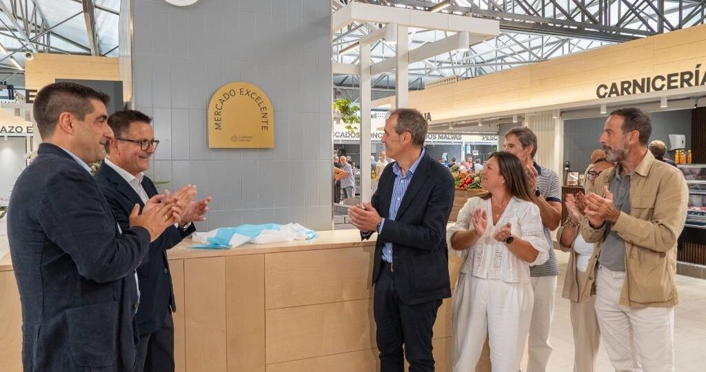 A excelencia do Mercado de San Antonio en Tui