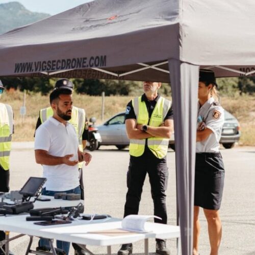 “O obxectivo de Vig-Sec Drone é dotar de tecnoloxía de defensa ante calquera ataque”