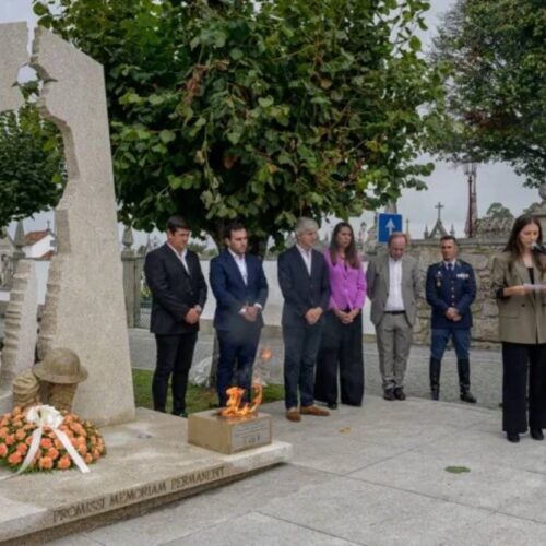 Vila de Punhe (Viana do Castelo) inaugurou monumento de Homenagem aos Ex-Combatentes da Primeira Guerra Mundial