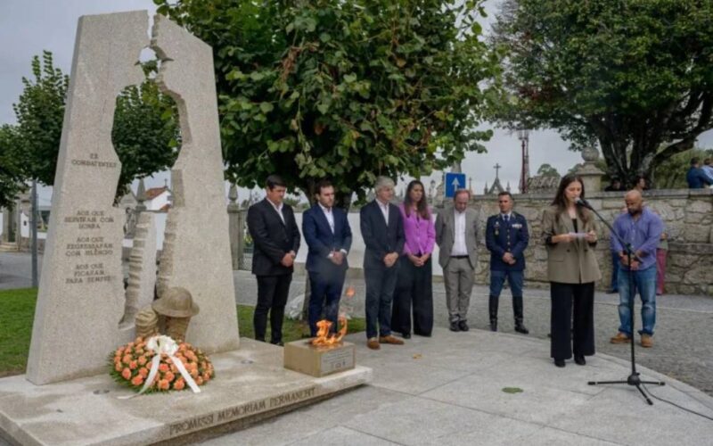Vila de Punhe (Viana do Castelo) inaugurou monumento de Homenagem aos Ex-Combatentes da Primeira Guerra Mundial