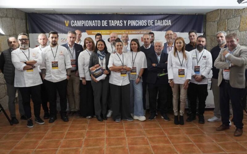 A Ribeira Sacra acolle o V Campionato de Tapas e Pinchos de Galicia